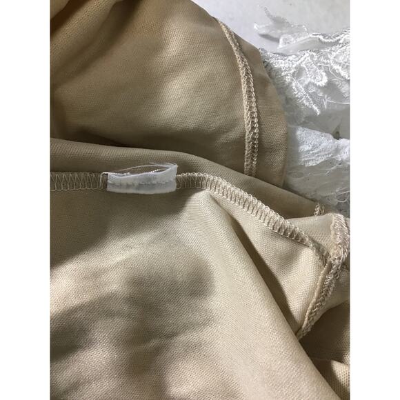 LULU'S XL White Romance Dreamer Lace Off-the-Shoulder Boho Wedding Dress 0b8 - Picture 9 of 9